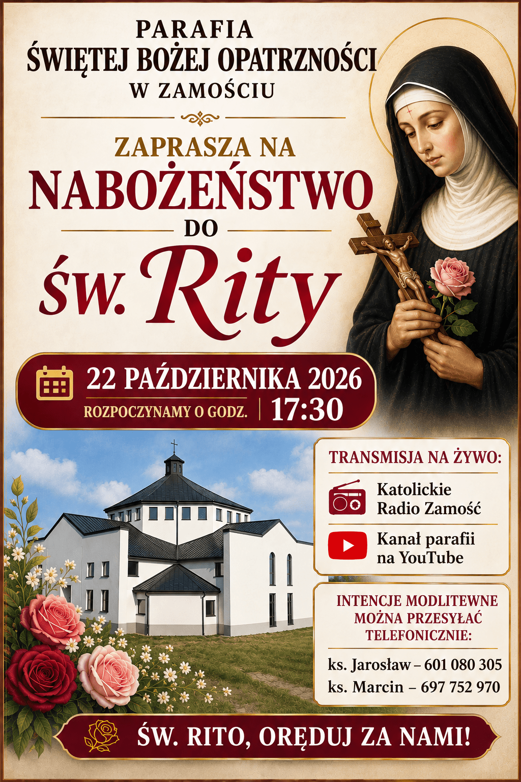 Nabożeństwo do św. Rity